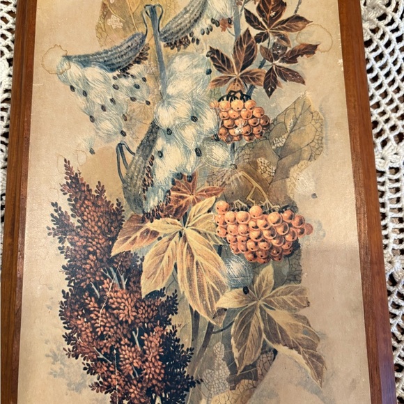 Vintage wood lithograph print by artist Robert Laessig 1966 “Meadow Beauty” - Picture 2 of 11